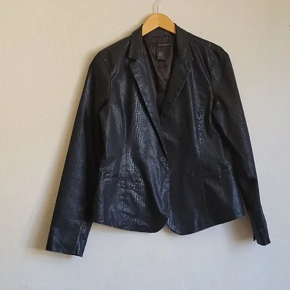 Calvin Klein shimmering jacket size XL/TG/EG - Picture 6 of 11